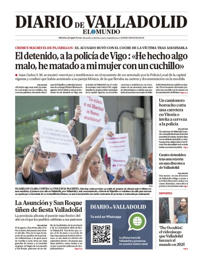 Portada 14 de agosto