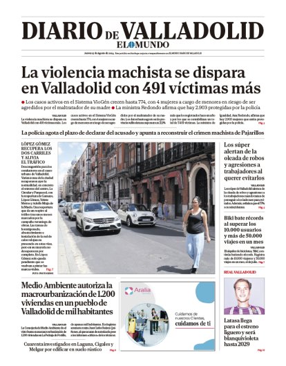 Portada 15 de agosto