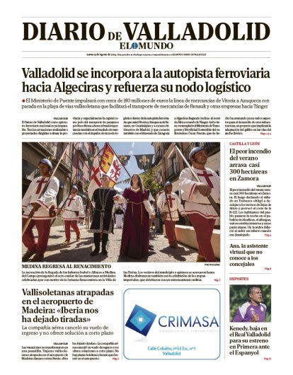 Portada 19 de agosto