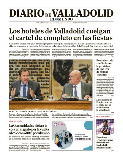 Portada sábado 24