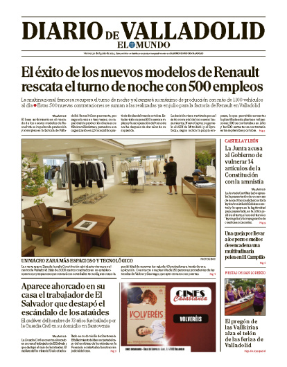 Portada 30 de agosto