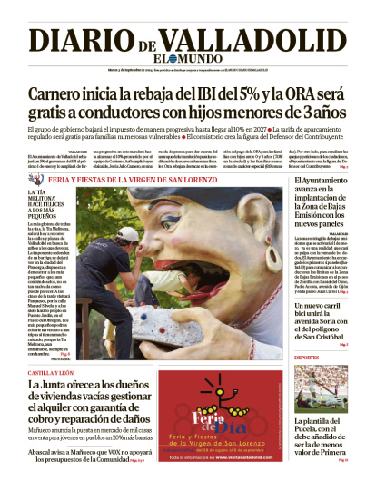 Portada 3 de septiembre