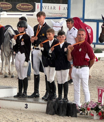 Castilla y León, bronce por equipos en el Campeonato de España de Doma Clásica de Menores 2024