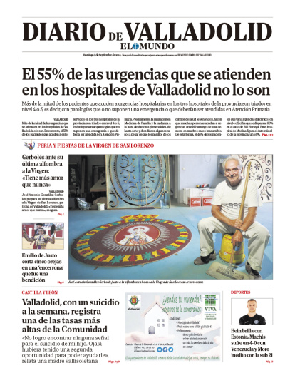 Portada 8 de septiembre