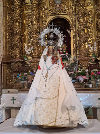 Misa y pregón en el inicio de las fiestas de Ntra. Señora del Villar.