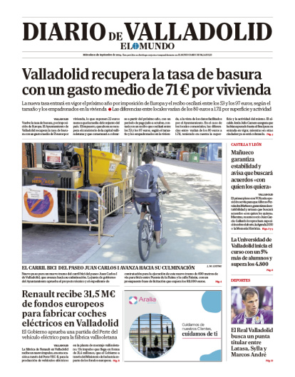 Portada 11 de septiembre