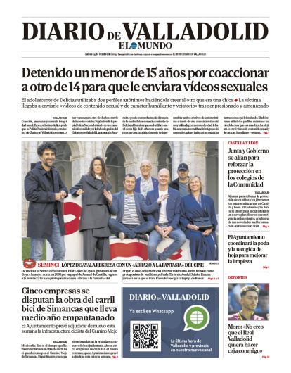 Portada del 24 de octubre