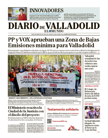 Portada 29 de octubre