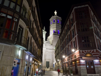 La torre de la Catedral desde la calle Cascajares