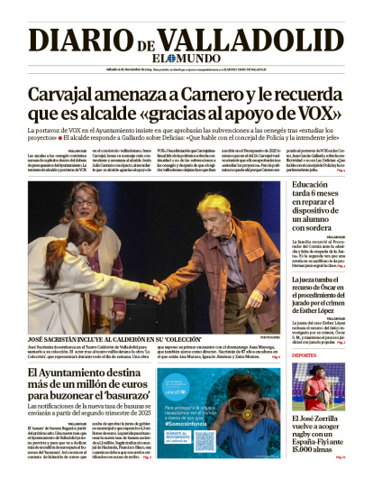 Portada sábado 16