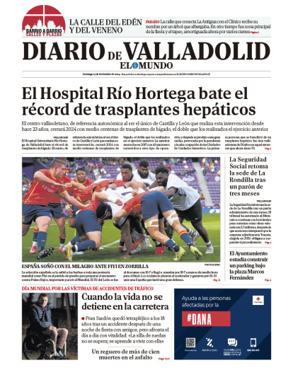 Portada del 17 de noviembre