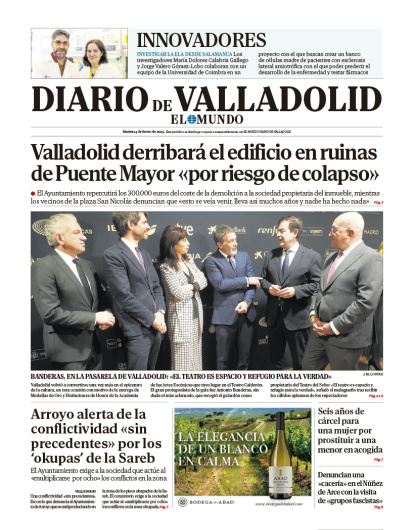 Portada del 14 de enero