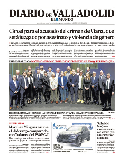 Portada del 16 de enero