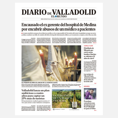 Portada de Diario de Valladolid del 23 de marzo de 2024