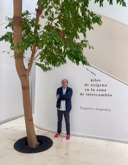 El artista vallisoletano Eugenio Ampudia
