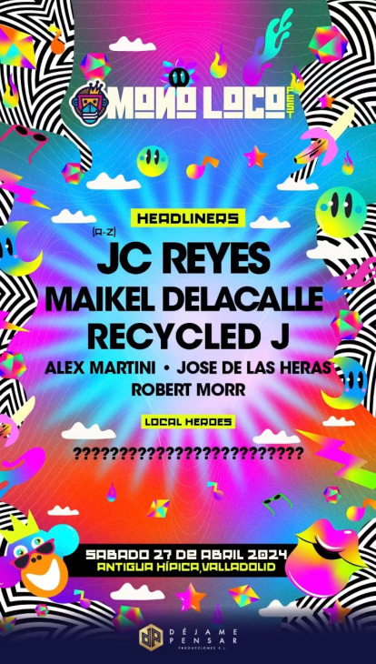 Cartel del Monoloco Fest de Valladolid
