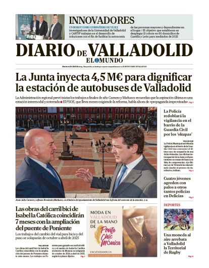 Portada del martes 16 de abril de 2024
