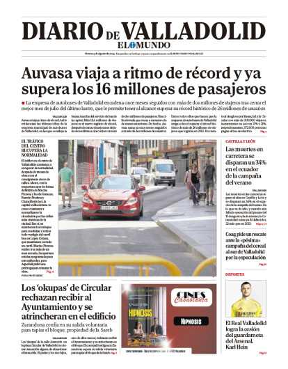 Portada 9 de agosto