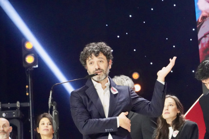 Rodrigo Sorogoyen, en la gala inaugural de la Seminci.