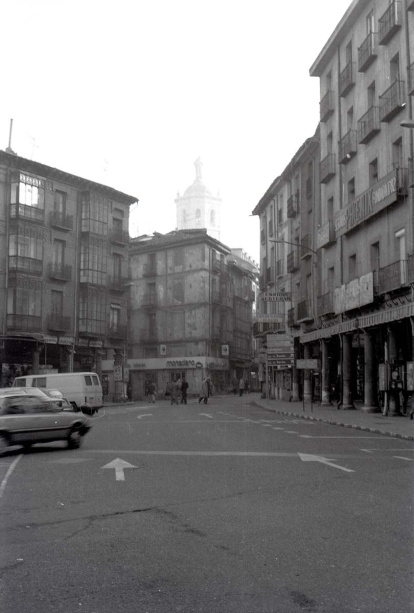 Plaza de Fuente Dorada en 1980