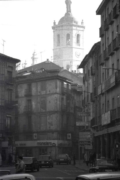 Plaza de Fuente Dorada en 1980