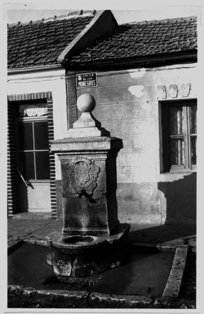 La calle Monegros en el año 1967.