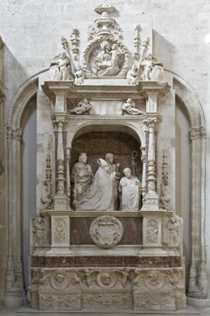 Sepulcro de Diego de Avellaneda, en San Gregorio
