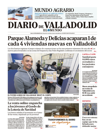 Portada del 16 de diciembre