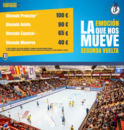 Precios para la segunda vuelta del Recoletas Atlético Valladolid.