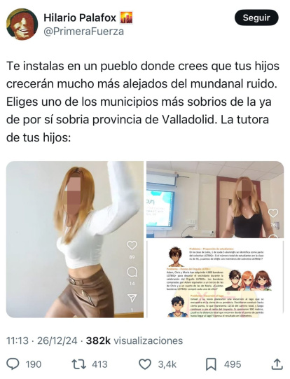 Publicación de @PrimeraFuerza en X.