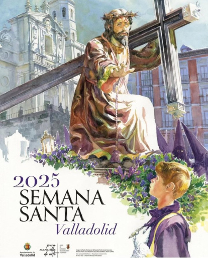 Cartel de la Semana Santa de Valladolid 2025
