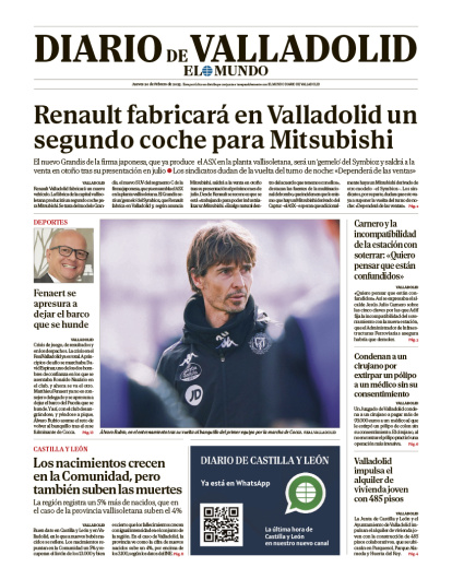 Portada jueves 20