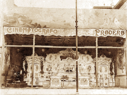 Antiguo cinematógrafo de los hermanos Pradera.