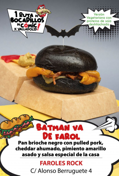 Propuesta para la ruta de 'Bocadillos de Cómic' de Faroles Rock