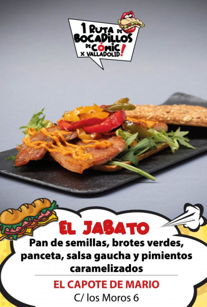 Propuesta para la ruta de 'Bocadillos de Cómic' de El Capote de Mario