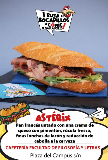 Propuesta para la ruta de 'Bocadillos de Cómic' de la Facultad de Filosofía y Letras
