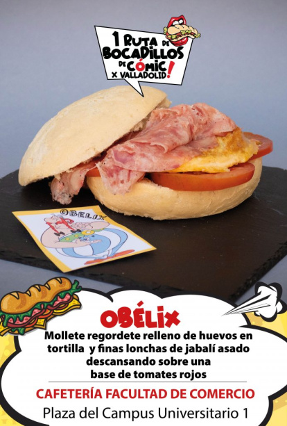 Propuesta para la ruta de 'Bocadillos de Cómic' de la Facultad de Comercio
