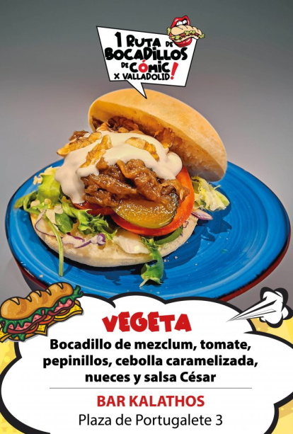 Propuesta para la ruta de 'Bocadillos de Cómic' de Bar Kalathos