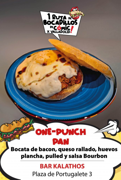 Propuesta para la ruta de 'Bocadillos de Cómic' de Bar Kalathos