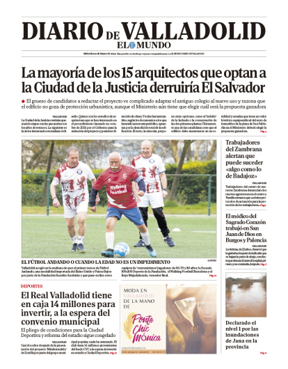 Portada del 12 de marzo