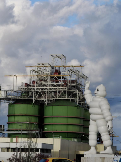Instalaciones de la factoría de Michelin en Valladolid.
