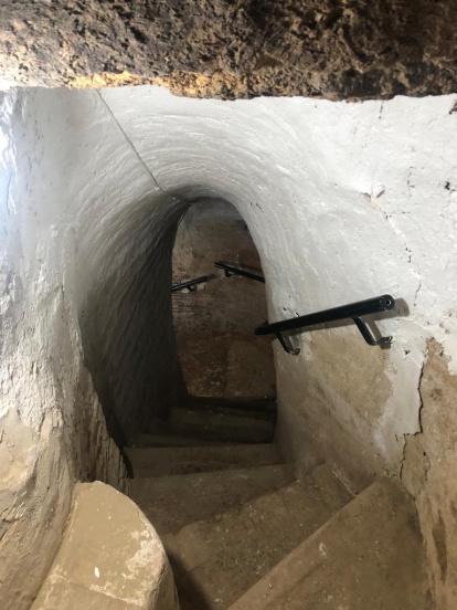 Bodega subterránea de Villalón