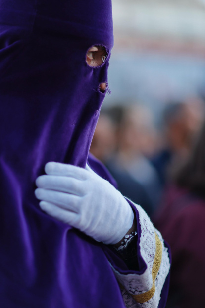 Un momento del Vía Crucis Procesional