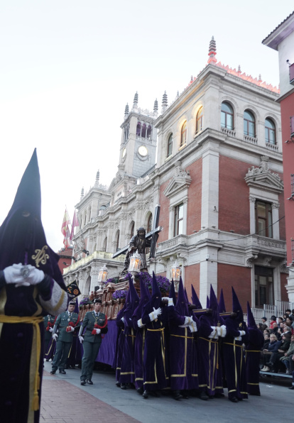Un momento del Vía Crucis Procesional