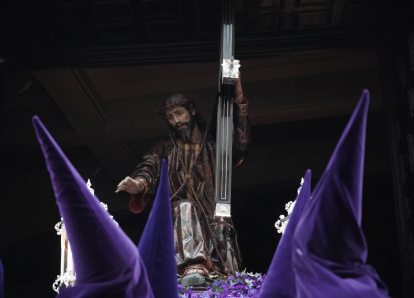 Un momento del Vía Crucis Procesional