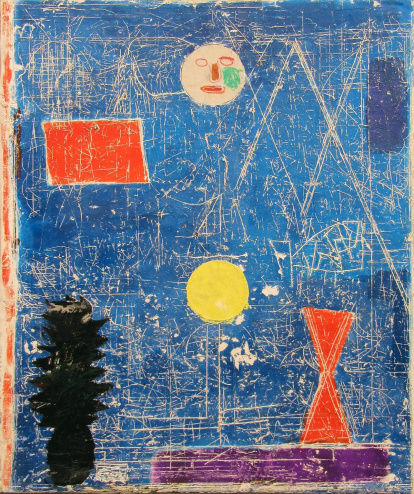 Detalle de una de las obras de Eloy Arribas.