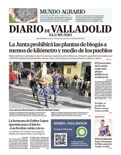 Portada del 28 de abril