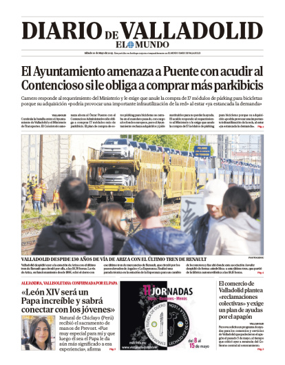 Portada del 10 de mayo