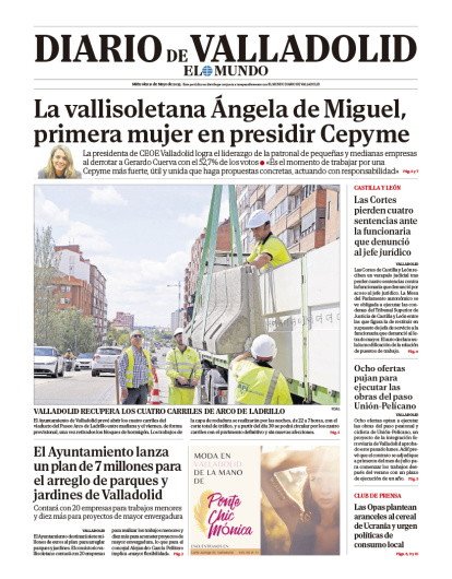 Portada del 21 de mayo