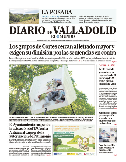 Portada del 23 de mayo
